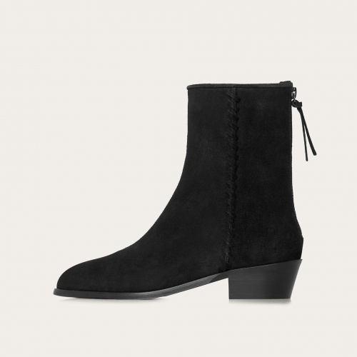 Rikma Boots, black velvet